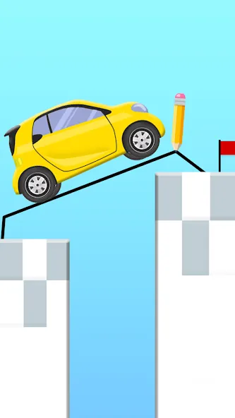 Draw 2 Bridge: Draw Save Car (Дроу 2 Бридж)  [МОД Все открыто] Screenshot 2