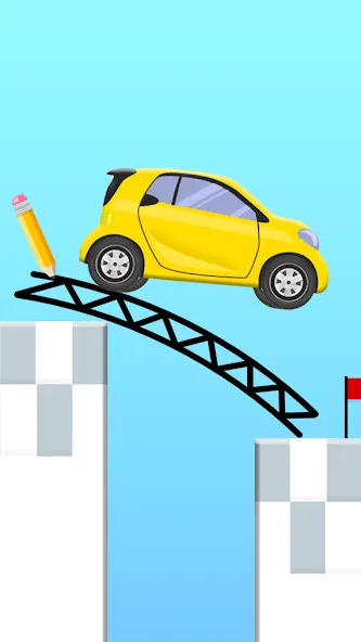 Draw 2 Bridge: Draw Save Car (Дроу 2 Бридж)  [МОД Все открыто] Screenshot 5