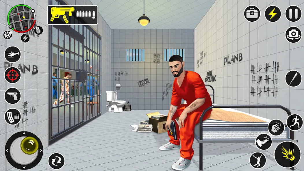 Grand Jailbreak Prison Escape (Гранд Побег из тюрьмы)  [МОД Unlocked] Screenshot 3