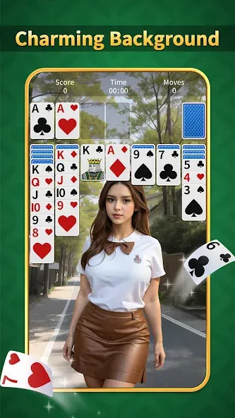 Solitaire Classic:Card Game (Солитер Классик)  [МОД Все открыто] Screenshot 3