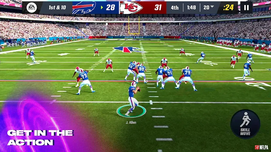 Madden NFL 24 Mobile Football (Мэдден НФЛ 23 Мобильный Футбол)  [МОД Unlimited Money] Screenshot 1