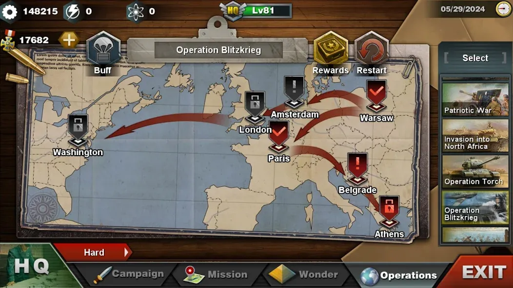 World Conqueror 3-WW2 Strategy (Ворлд Конкерор 3)  [МОД Меню] Screenshot 4