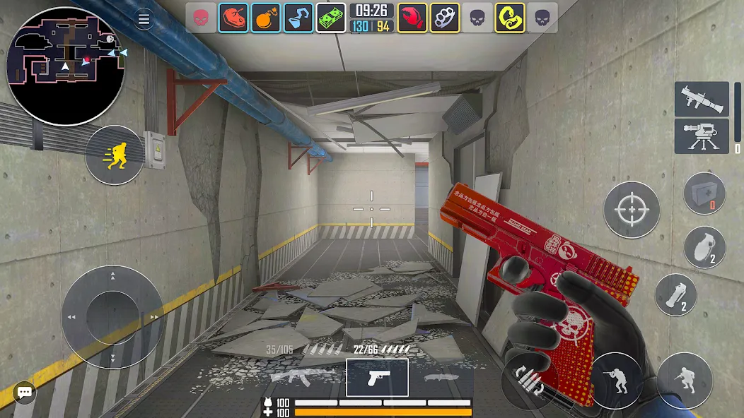 Fire Strike - Gun Shooter FPS (Файр страйк)  [МОД Unlimited Money] Screenshot 2