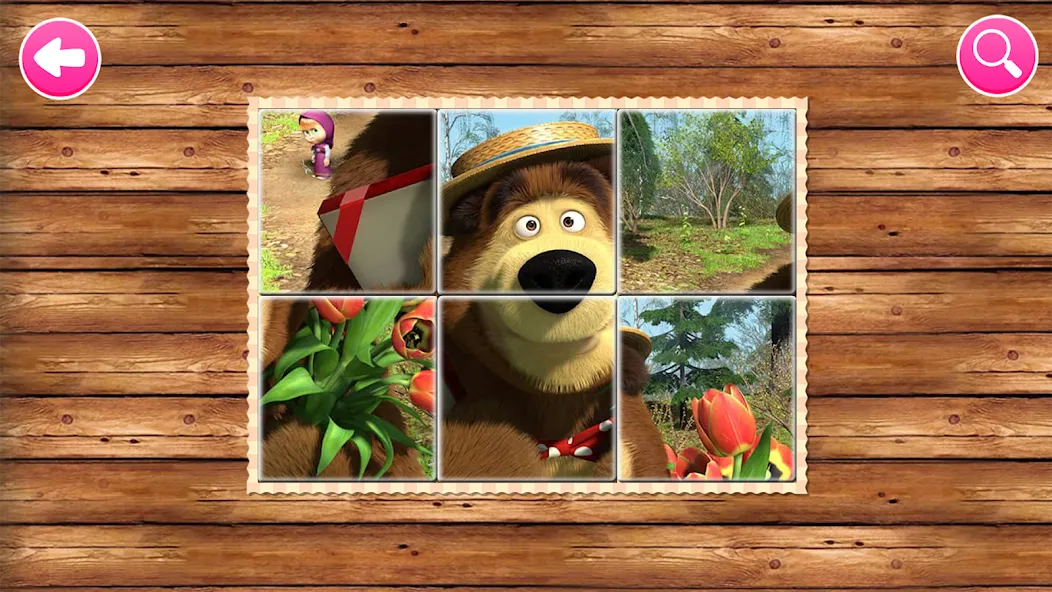 Masha and the Bear Educational  [МОД Много монет] Screenshot 3