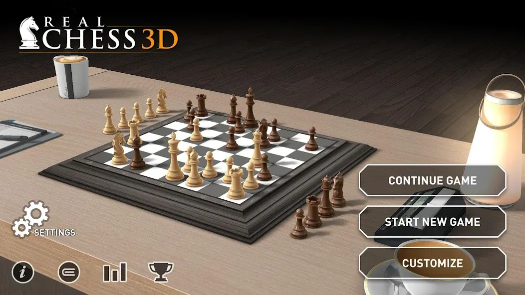 Real Chess 3D (Реал Чесс 3Д)  [МОД Mega Pack] Screenshot 3