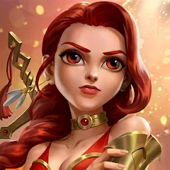 Скачать взломанную Dragon Strike: Puzzle RPG (Драгон Страйк)  [МОД Unlocked] - полная версия apk на Андроид