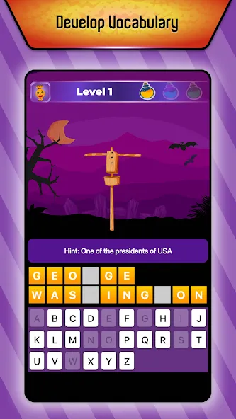 Online Hangman Word Game (Онлайн игра в слова Висельник)  [МОД Меню] Screenshot 5