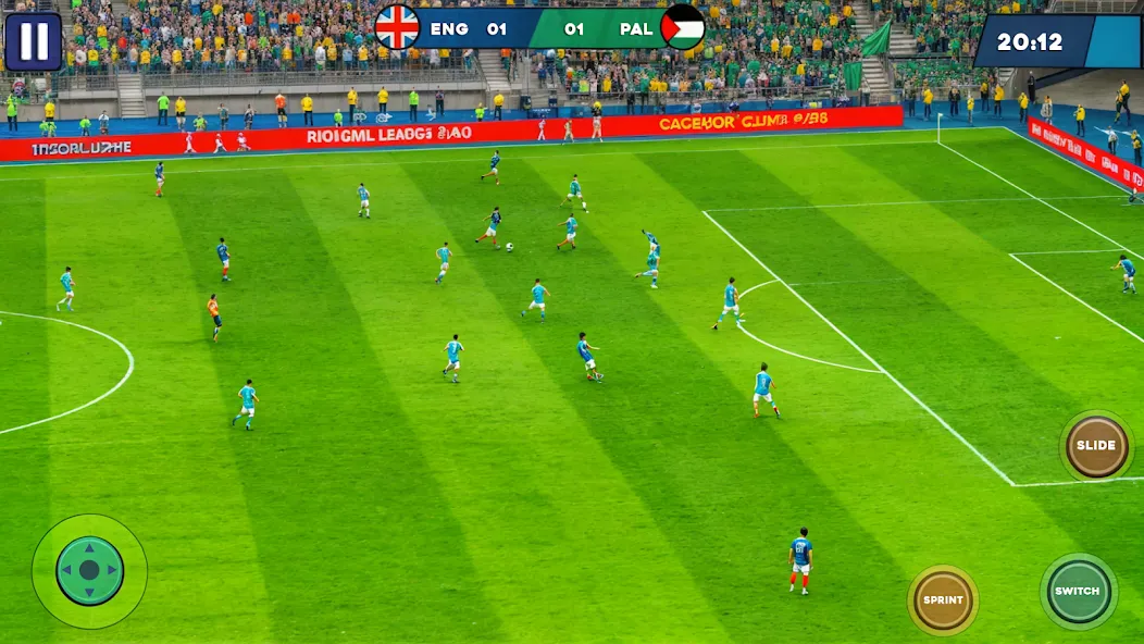 Soccer Games Football League (Соккер Геймс Футбол 2023)  [МОД Много монет] Screenshot 4