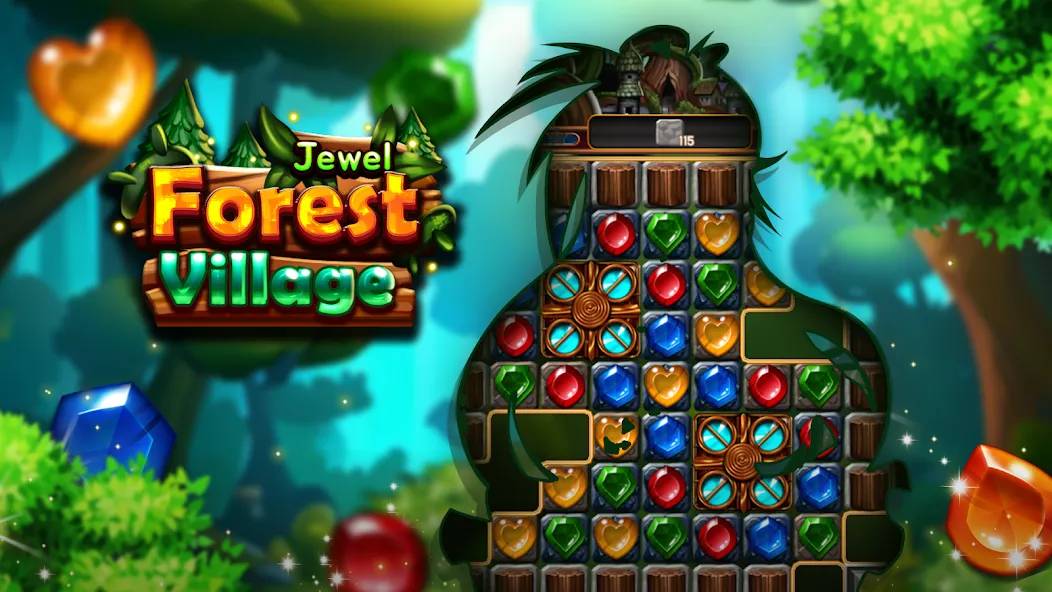 Jewel Forest Village (Джуэл Форест Виллидж)  [МОД Menu] Screenshot 5