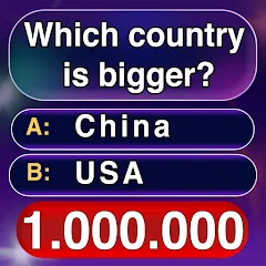 Взломанная Millionaire Trivia Quiz  [МОД Mega Pack] - последняя версия apk на Андроид