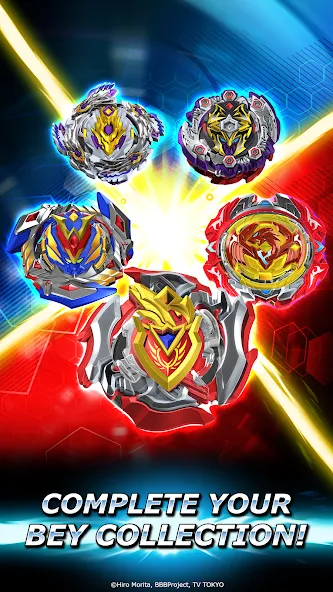 Beyblade Burst Rivals (Бейблэйд Берст Ривалс)  [МОД Много монет] Screenshot 4