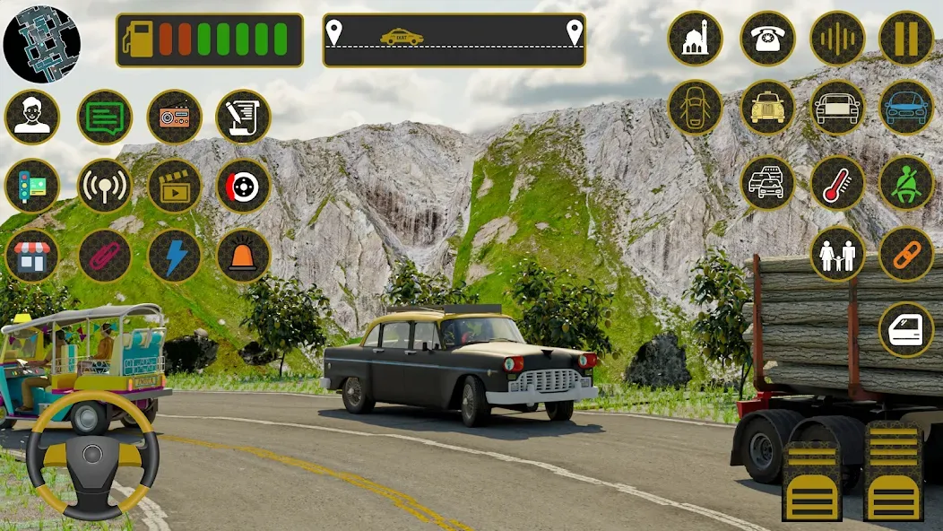 Indian Taxi Simulator car Game (Индийский такси симулятор автомобиля Игра)  [МОД Menu] Screenshot 4