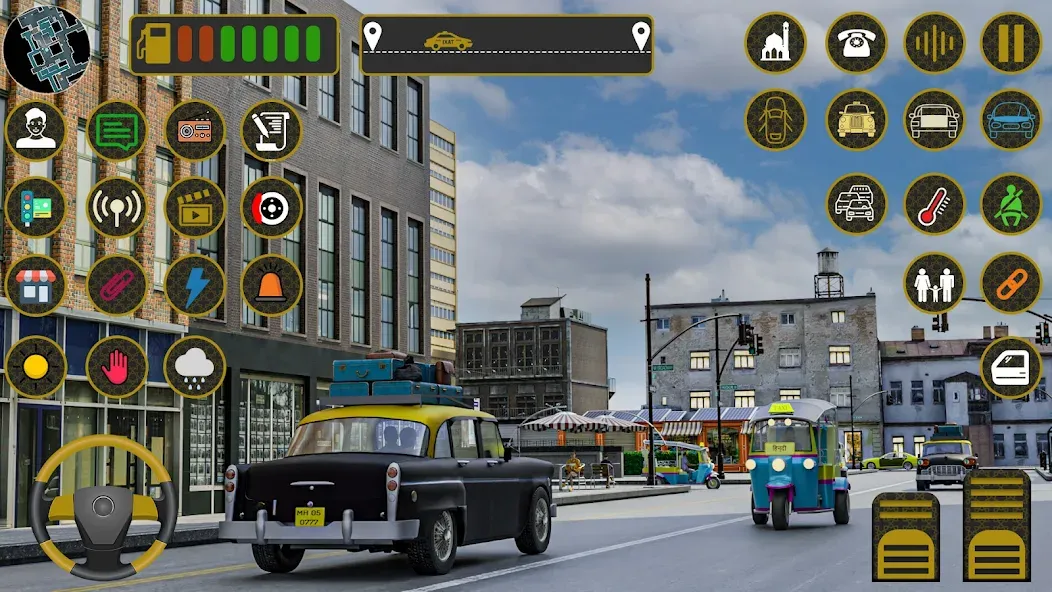 Indian Taxi Simulator car Game (Индийский такси симулятор автомобиля Игра)  [МОД Menu] Screenshot 5