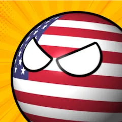 Скачать взлом e-Sim Countryball Be President  [МОД Unlimited Money] - стабильная версия apk на Андроид