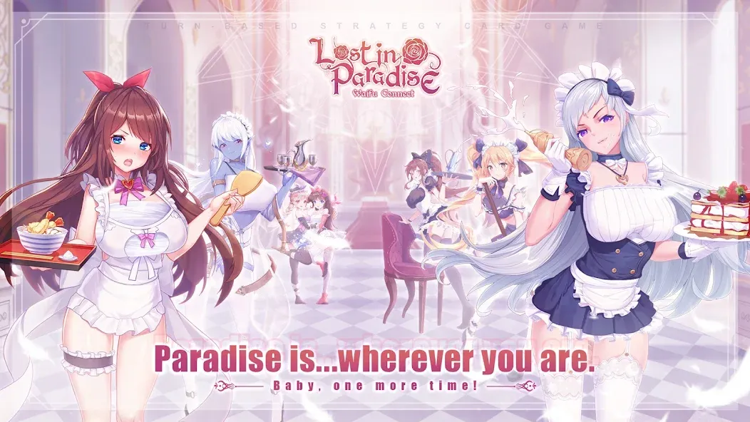 Lost in Paradise:Waifu Connect (Лост ин Парадайз)  [МОД Mega Pack] Screenshot 1