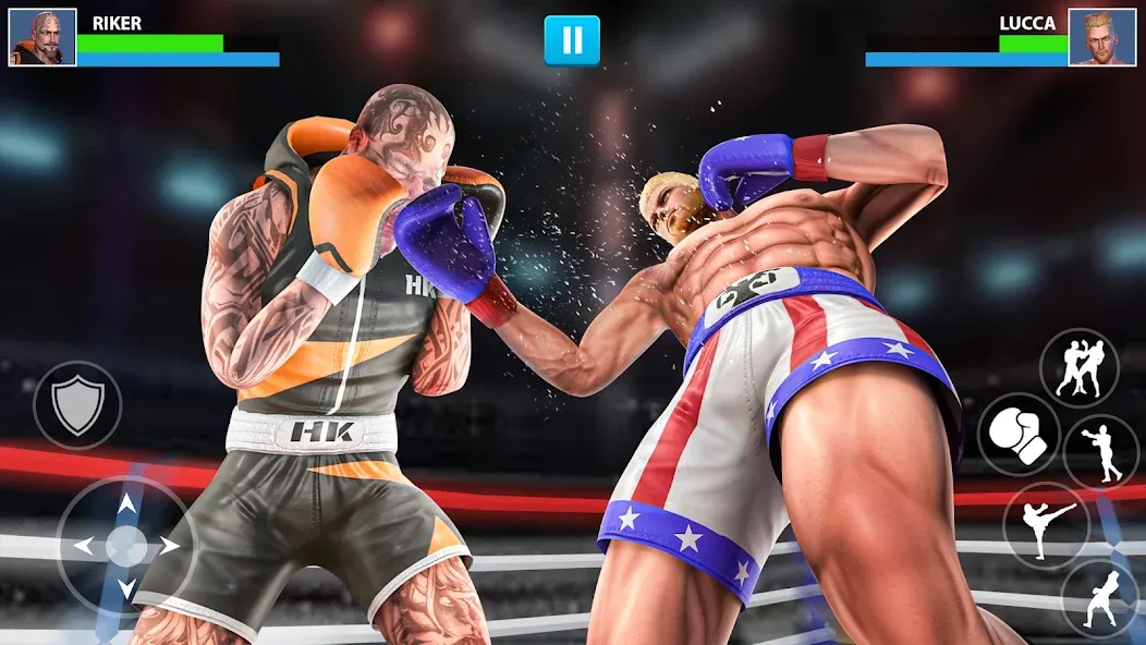 Punch Boxing Game: Ninja Fight  [МОД Unlimited Money] Screenshot 2