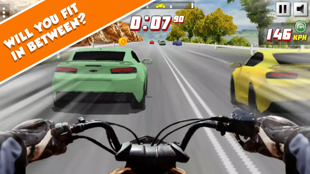 Highway Rider Extreme - 3D Mot (Хайвей Райдер Экстрим)  [МОД Много денег] Screenshot 2