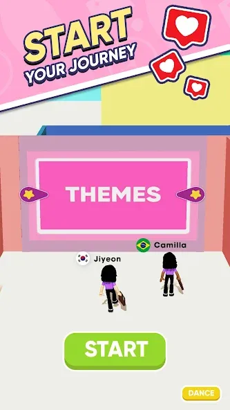 Famous Fashion - Dress Up Game (Фэймос Фэшн)  [МОД Бесконечные монеты] Screenshot 2