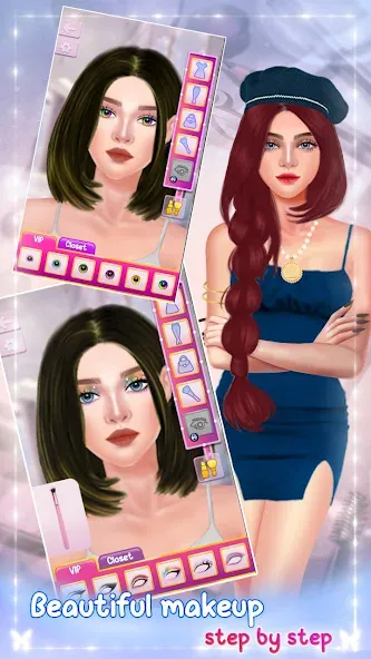 Fashion Stylist: Dress Up Game (Фэшн стилист)  [МОД Бесконечные деньги] Screenshot 2