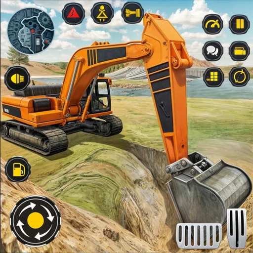 Heavy Excavator Simulator PRO (Хеви Экскавейтор Симулятор ПРО)  [МОД Много монет] Screenshot 5