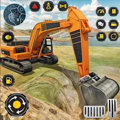 Взлом Heavy Excavator Simulator PRO (Хеви Экскавейтор Симулятор ПРО)  [МОД Много монет] - стабильная версия apk на Андроид