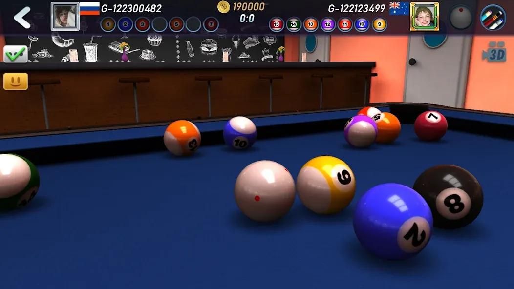 Real Pool 3D 2 (Риал Пул 3Д 2)  [МОД Много монет] Screenshot 5