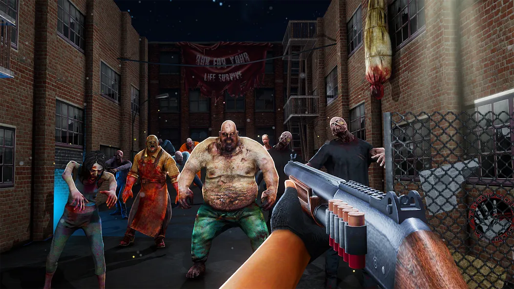 Zombination - FPS Zombie Games (Зомбинация)  [МОД Меню] Screenshot 3