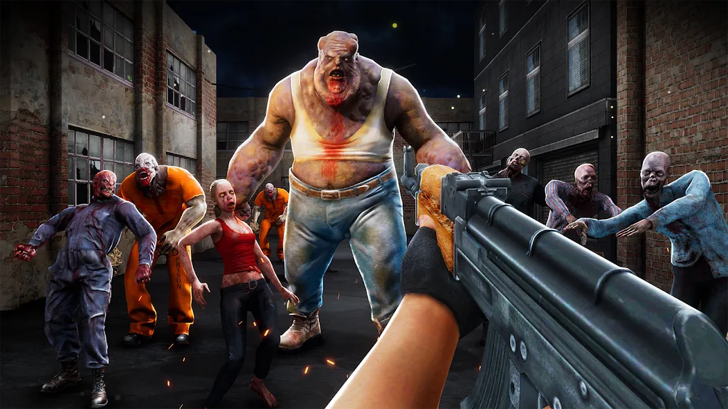 Zombination - FPS Zombie Games (Зомбинация)  [МОД Меню] Screenshot 4