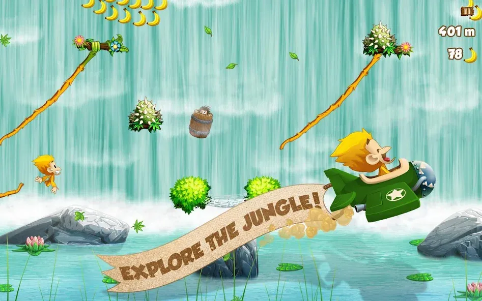 Benji Bananas (Бенджи Бананас)  [МОД Бесконечные деньги] Screenshot 1