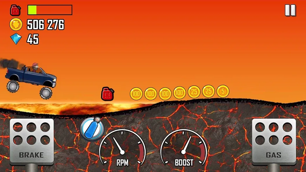 Hill Climb Racing (Хилл Клайм Рейсинг)  [МОД Много денег] Screenshot 5