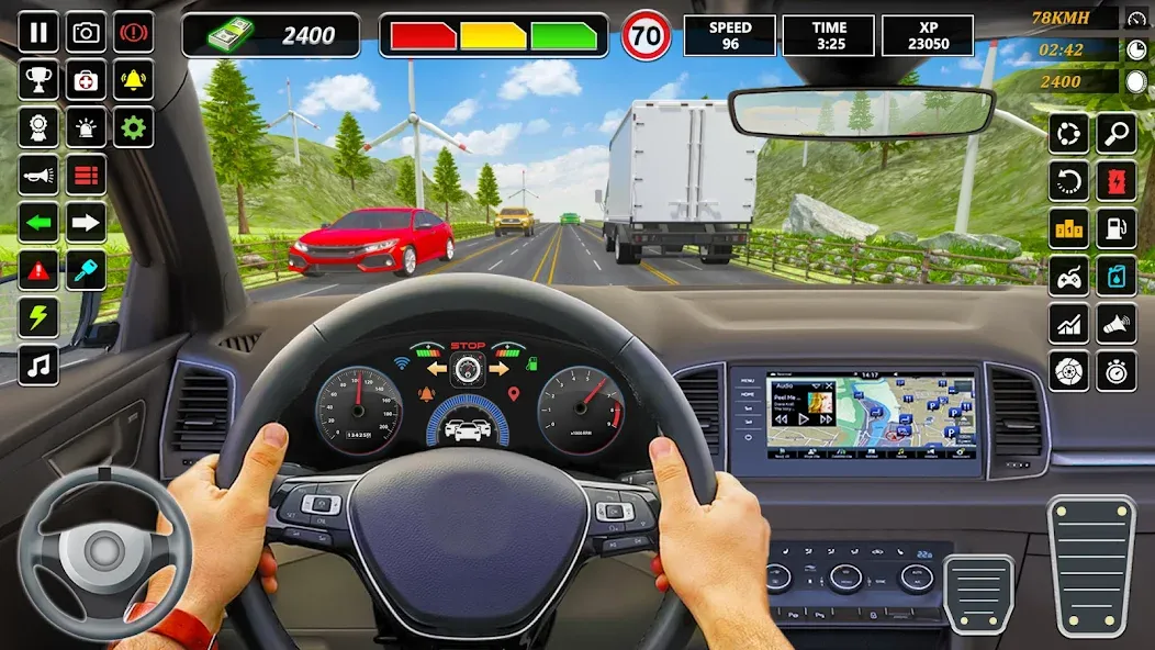 Traffic Racing In Car Driving (Трафик Рейсинг Ин Кар Драйвинг)  [МОД Mega Pack] Screenshot 1