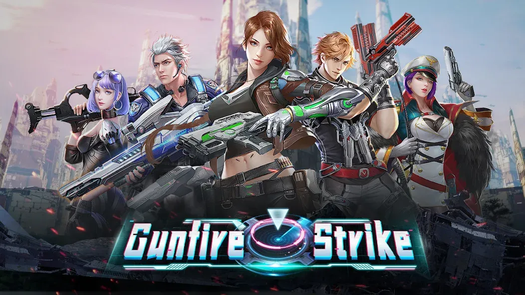 Gunfire strike (Ганфаер страйк)  [МОД Бесконечные монеты] Screenshot 1