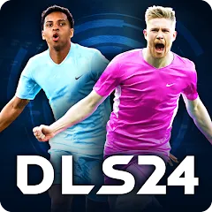 Скачать взломанную Dream League Soccer 2024 (Дрим Лиг Соккер 2023)  [МОД Бесконечные монеты] - стабильная версия apk на Андроид