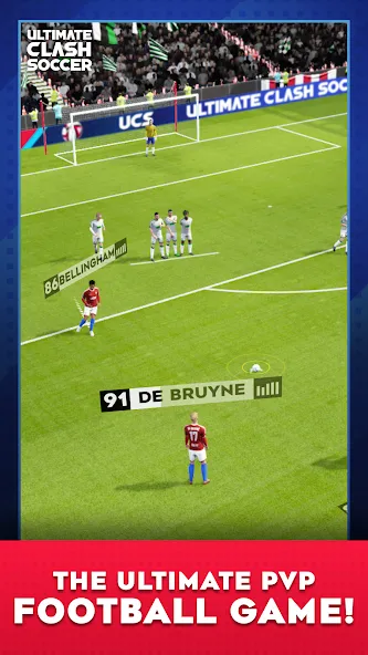 Ultimate Clash Soccer (Ултимейт Драфт Соккер)  [МОД Unlimited Money] Screenshot 1