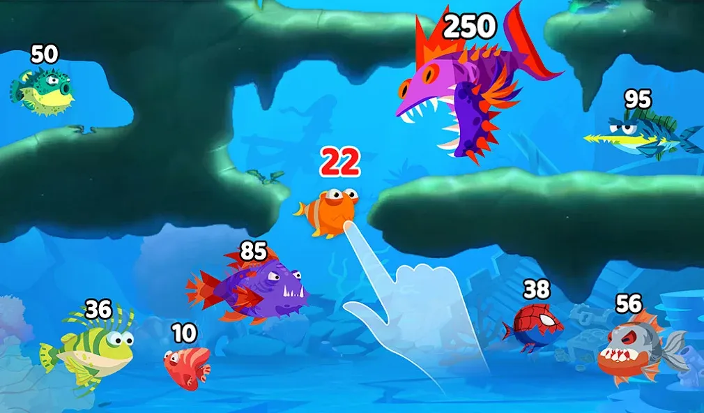 Fish Town IO: Mini Aquarium (Фиш Таун Ай Ой)  [МОД Menu] Screenshot 2