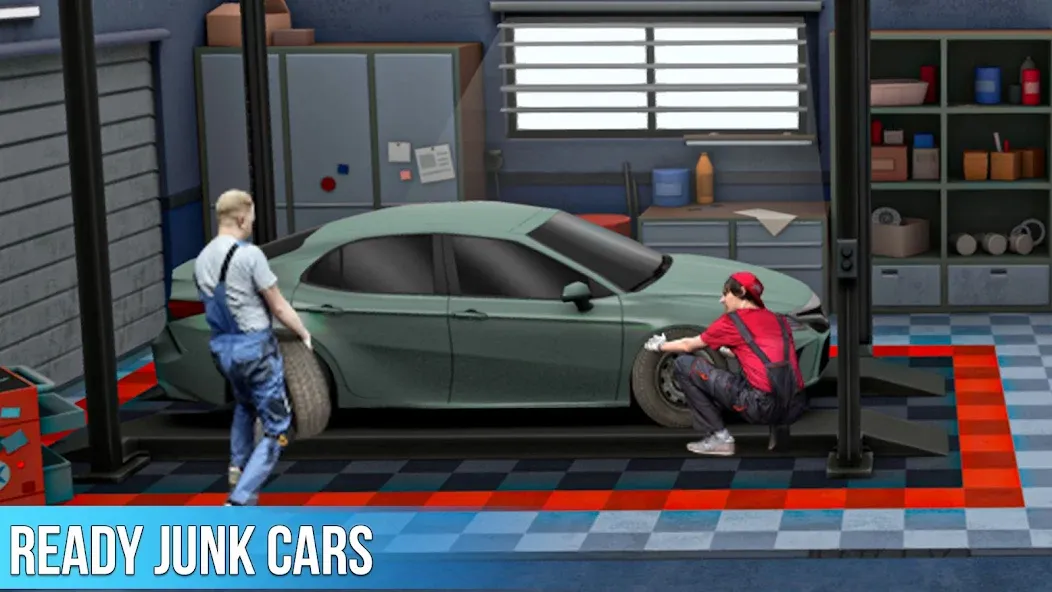 Used Car Dealers Job Simulator  [МОД Много денег] Screenshot 1