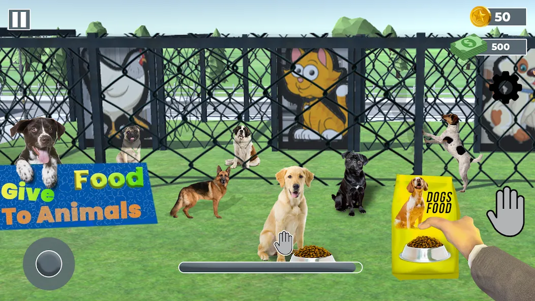 Animal Shelter: Pet Rescue 3D  [МОД Меню] Screenshot 1