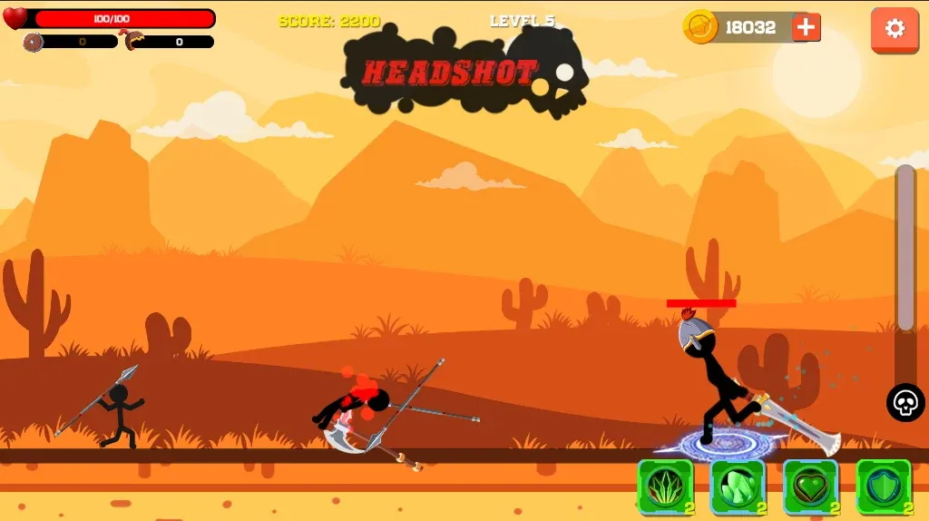 Spear war with Stickman (Спир вар)  [МОД Бесконечные деньги] Screenshot 2