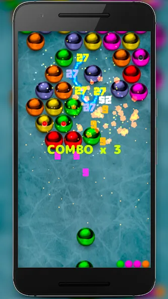 Magnetic balls bubble shoot  [МОД Unlocked] Screenshot 4