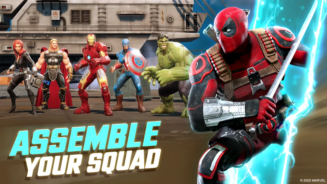 MARVEL Strike Force: Squad RPG (Марвел Страйк Форс)  [МОД Бесконечные деньги] Screenshot 1