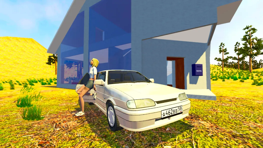 VAZ Driving Simulator: LADA  [МОД Много денег] Screenshot 1