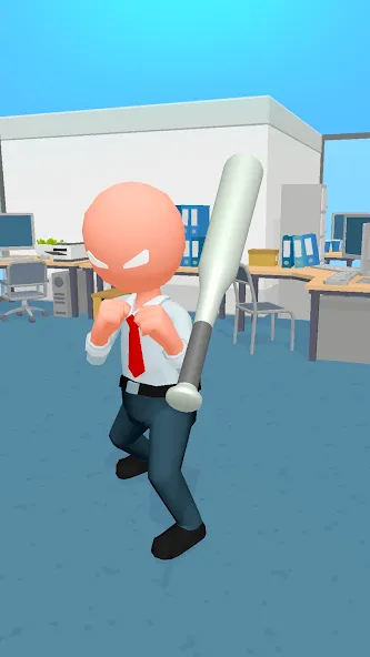 Crazy Office — Slap & Smash  [МОД Menu] Screenshot 3