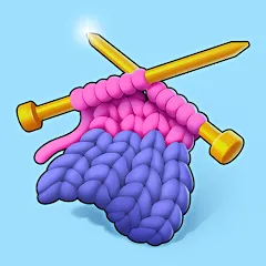 Скачать взлом Cozy Knitting: Sorting games (Кози Ниттинг)  [МОД Бесконечные деньги] - стабильная версия apk на Андроид