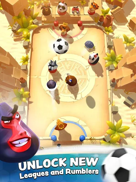 Rumble Stars Football (Рамбл Старс)  [МОД Меню] Screenshot 2