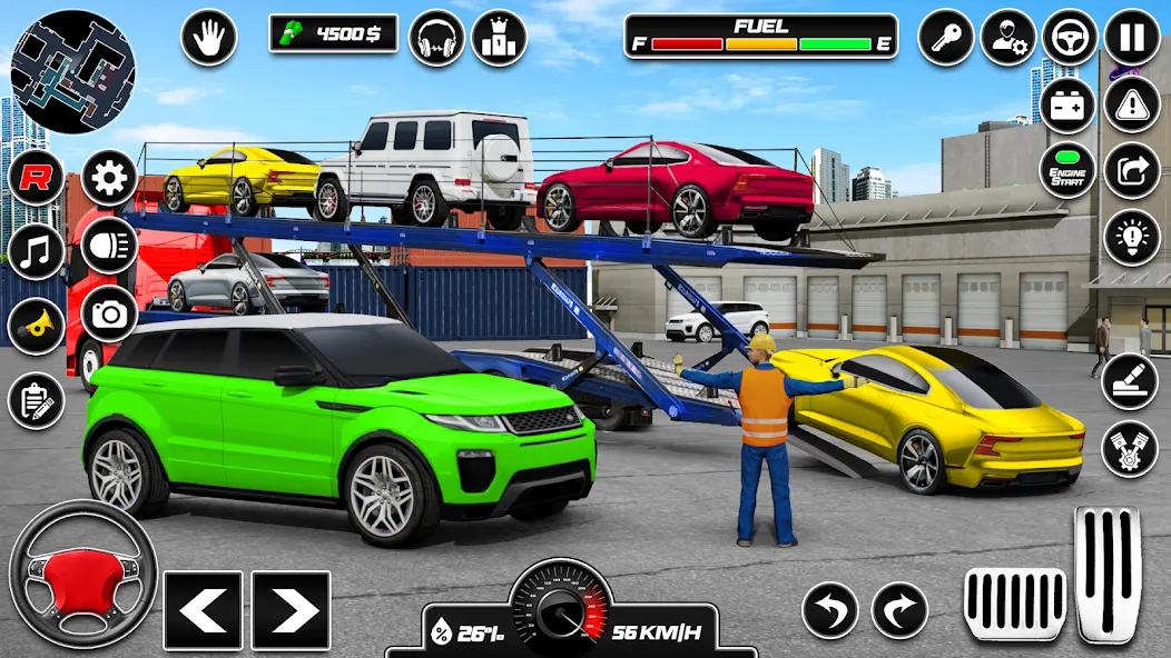 Car Transporter 3d:Truck Games  [МОД Все открыто] Screenshot 3