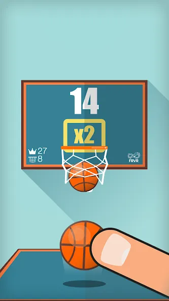 Basketball FRVR - Dunk Shoot (Баскетбол ФРВР)  [МОД Все открыто] Screenshot 5