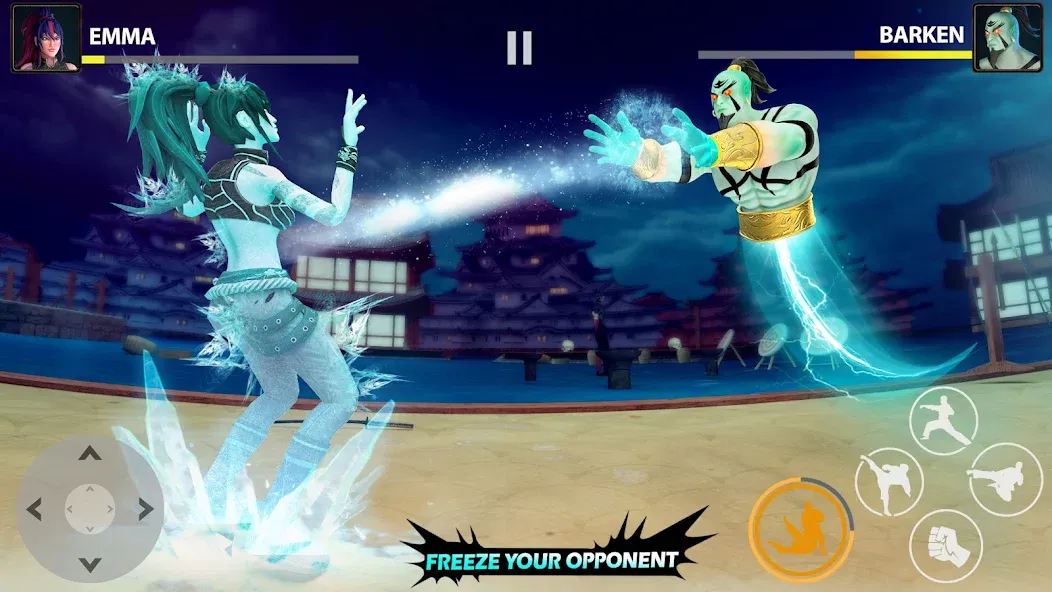 Ninja Clash: Karate Fighters (Ниндзя Мастер)  [МОД Unlocked] Screenshot 3