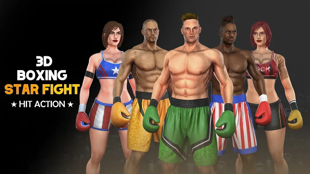 Kick Boxing Games: Fight Game  [МОД Бесконечные деньги] Screenshot 5