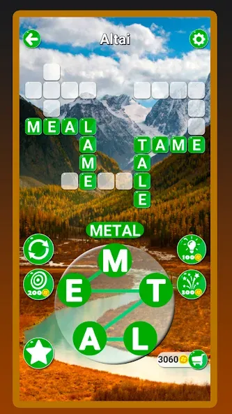 Around the Word: Crossword Puz  [МОД Mega Pack] Screenshot 1