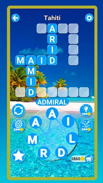 Around the Word: Crossword Puz  [МОД Mega Pack] Screenshot 4